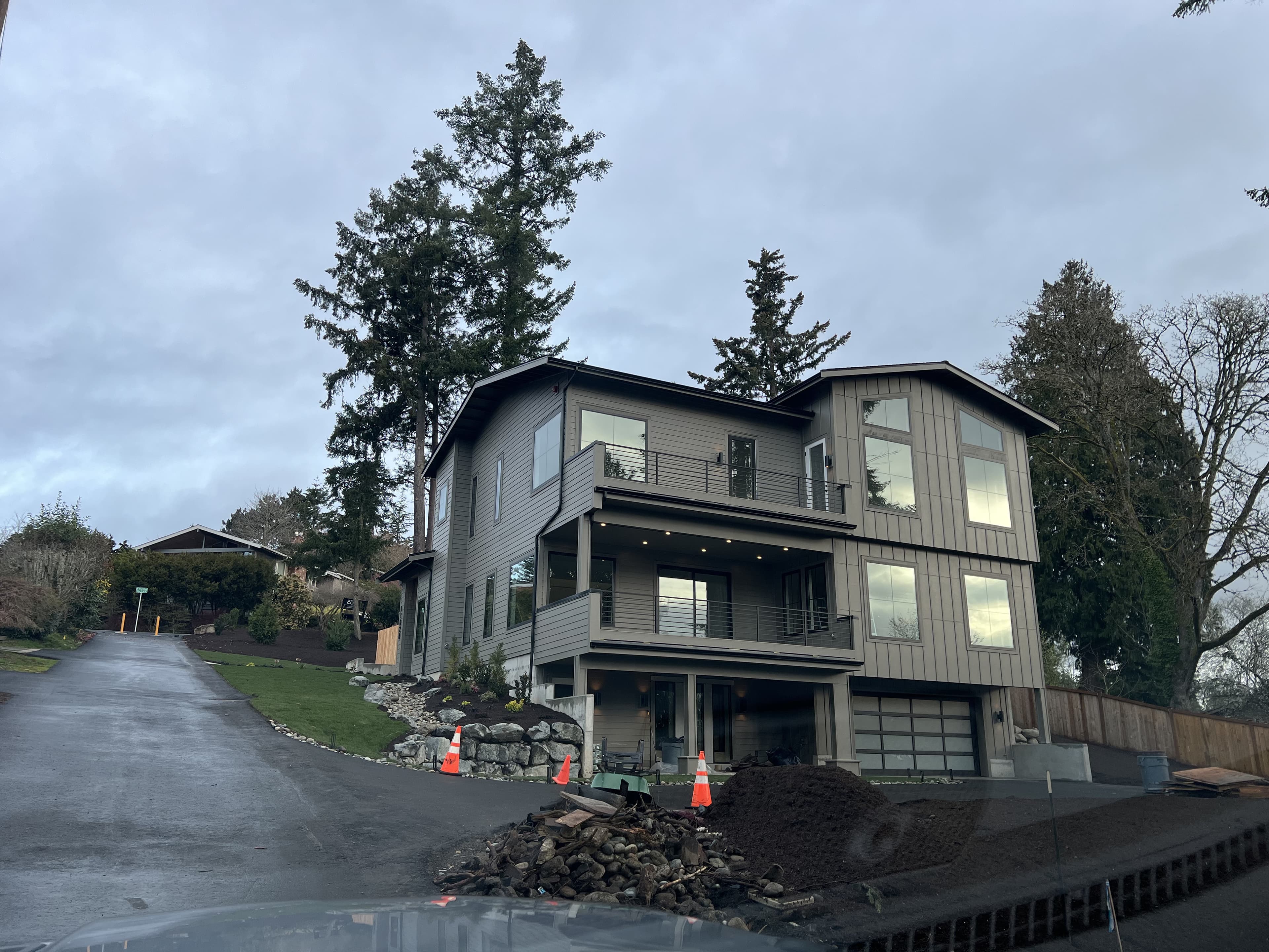 Exterior renovation – new windows and siding